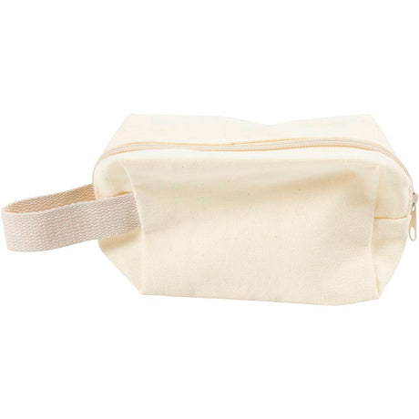 Trousse de maquillage Creativ company, h : 10 cm, d : 5 cm, l : 14 cm, naturel clair, 1 pièce