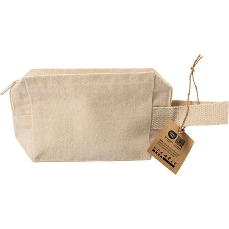 Trousse de maquillage Creativ company, h : 10 cm, d : 5 cm, l : 14 cm, naturel clair, 1 pièce