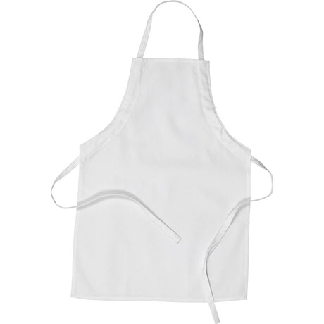 Entreprise créative coloriez votre propre tablier en blanc