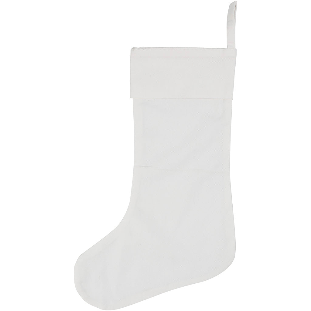 Creativ Company décorez votre chaussette de Noël en coton