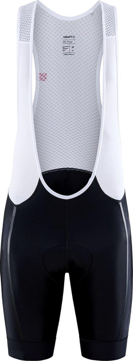 Cuissard à bretelles Craft homme noir et blanc - Cuissard adv endur m noir blanc-xl