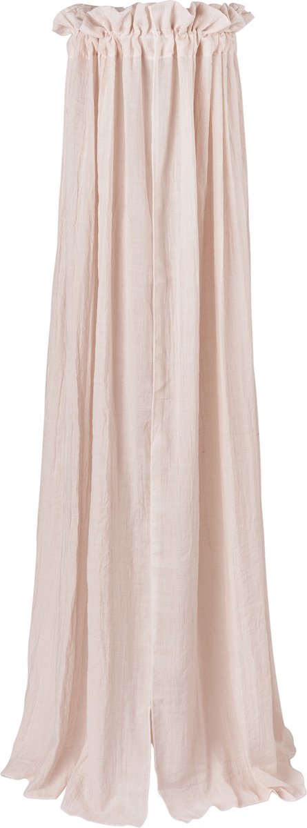 Voile uni bébé Meyco - rose tendre