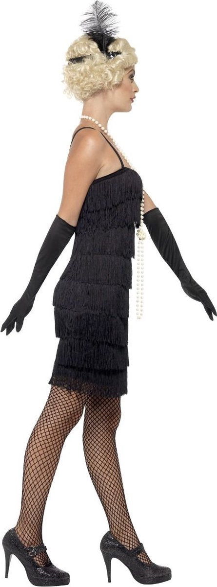 Robe Smiffys Charleston noire - taille L