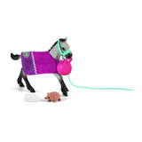 Schleich Horse Club - Amusez-vous avec le poulain - Ensemble de figurines - Jouets pour enfants pour garçons et filles - 5 à 12 ans - 42534