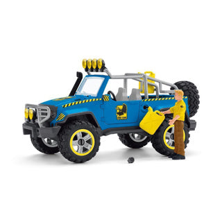 Schleich 41464 véhicule tout terrain avec avant-poste dinosaure