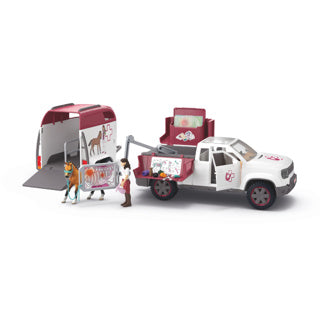 Vétérinaire mobile du club hippique Schleich - 90 pcs.