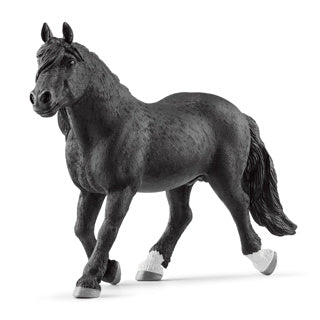 Figurine jouet étalon Noriker du monde agricole Schleich – cheval réaliste.