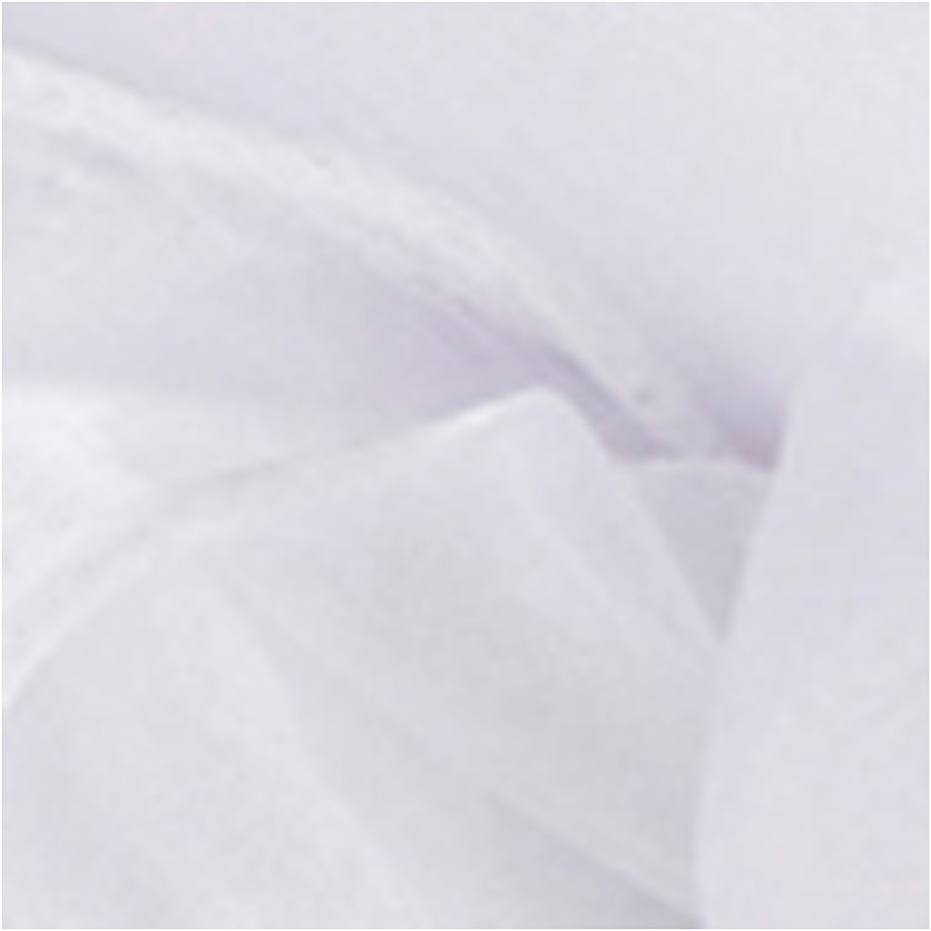 Creativ Company Organza Fabric blanc, 10m