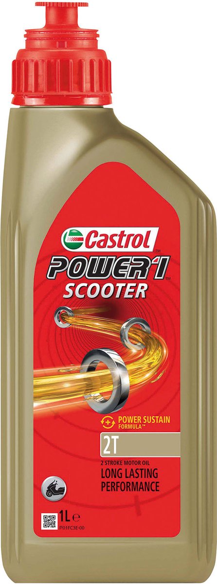 Castrol huile moteur power rs scooter 2t 1l