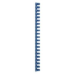 Gbc - bindrug 19mm 21rings a4 blauw 100 stuks