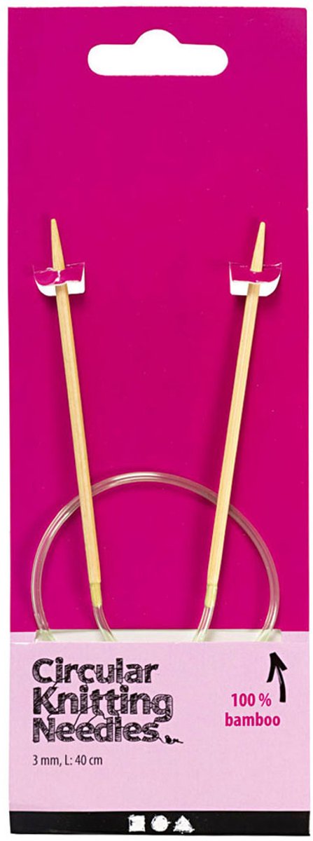 Compagnie Creativ autour des aiguilles à tricot 3 mm, 40 cm