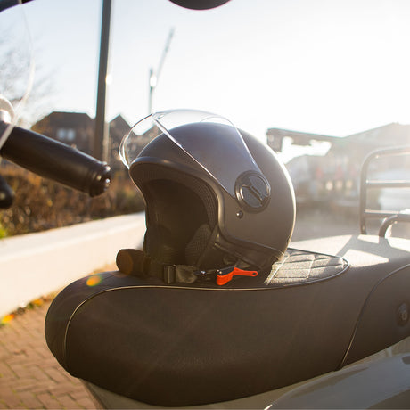 Protect Protect Urban Cashet XL pour le scooter et le vélo ECE Quality Mark Black