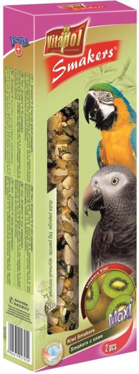 Vitapol cracker perroquet-kiwi--1 boîte snack perroquet