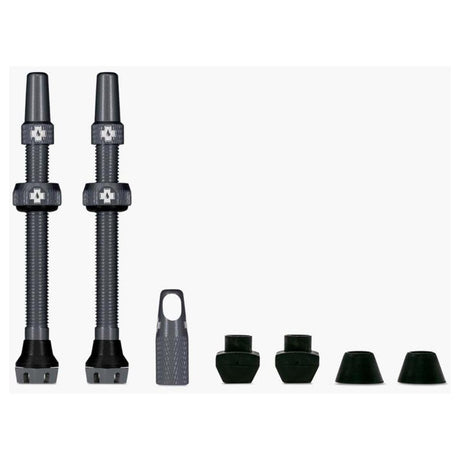 Jeu de valves tubeless Muc-off 44mm gris