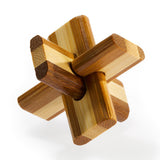 Eureka 3d puzzle cerveau en bambou doublecross **