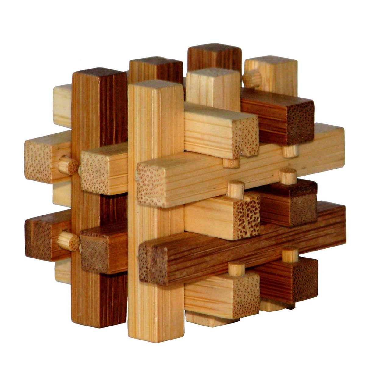 Eureka 3D Bamboo Brain Puzzle Slajd ****