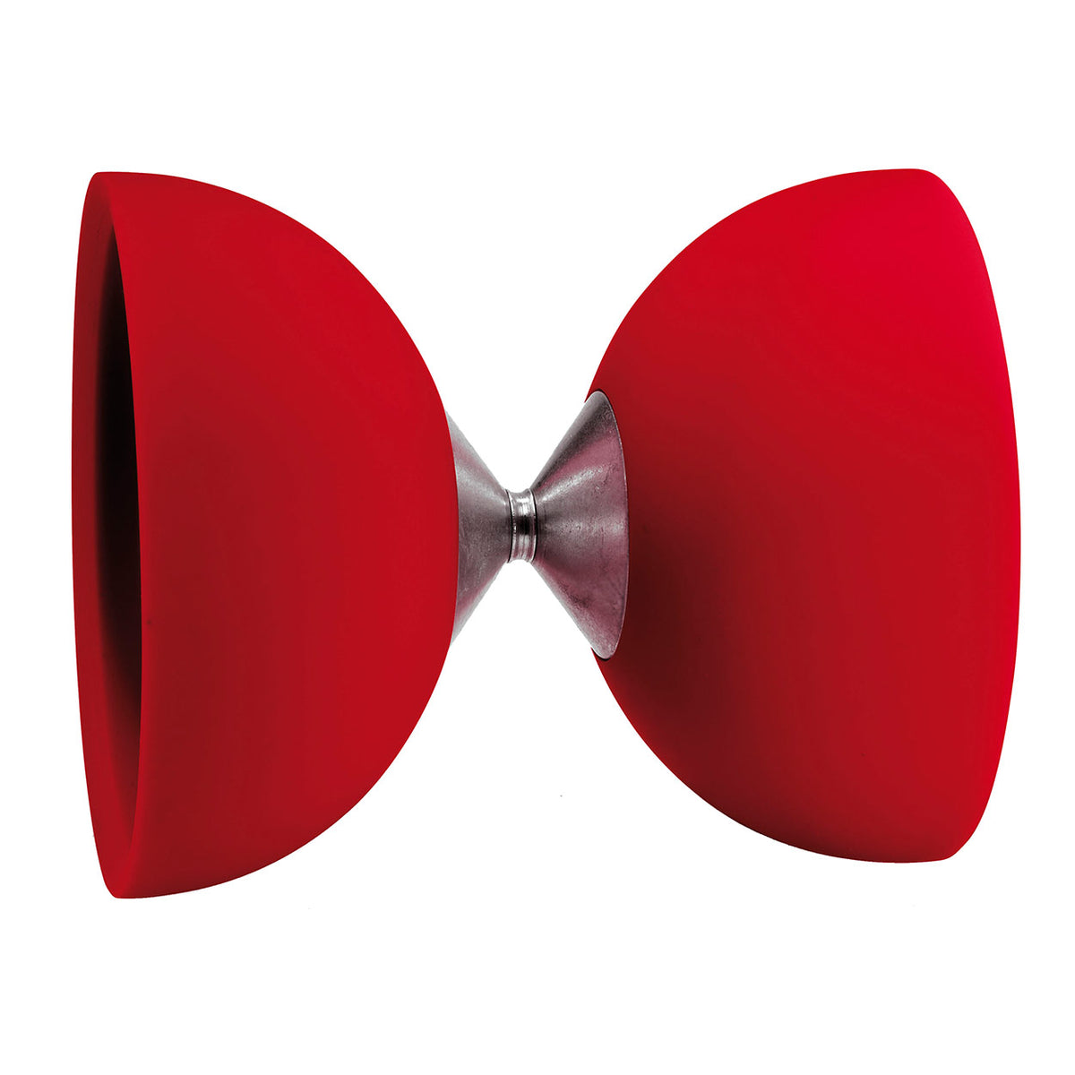 Diabolo en caoutchouc eureka - rouge