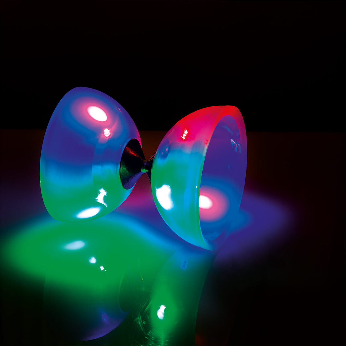 Eureka diabolo med LED -belysning