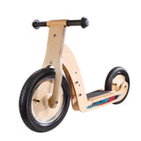 Acrobat Wooden Stepbike, 2in1