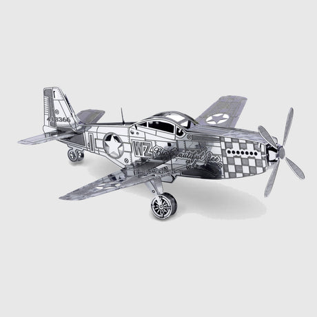 Eureka métal terre mustang p-51
