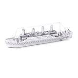 Eureka Metal Earth Titanic Ship Édition Argent