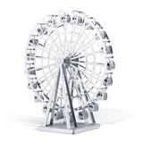Grande roue en métal Eureka, édition argent
