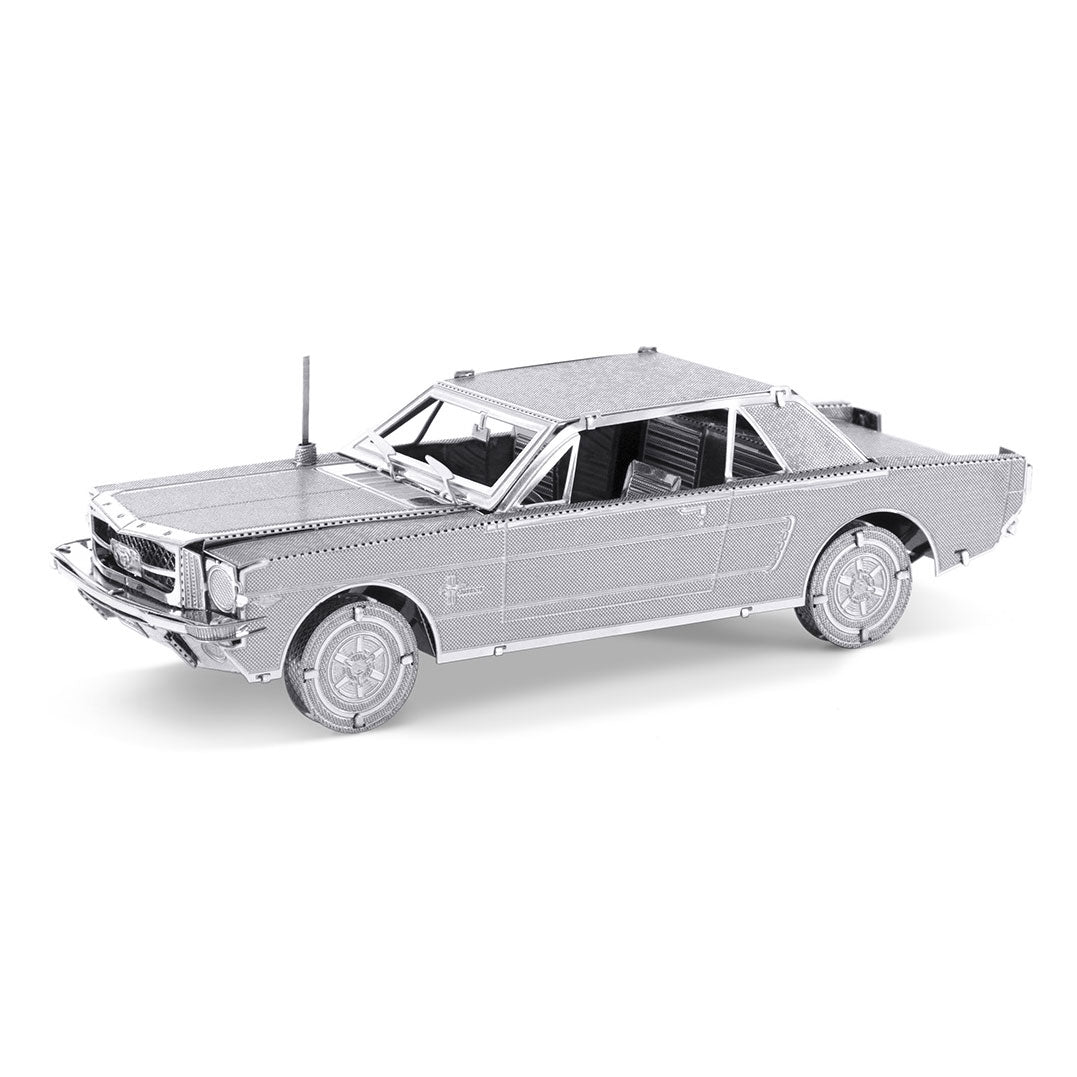 Eureka Metal Earth 1965 Ford Mustang Coupe Silver Edition