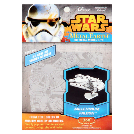 Eureka métal terre star wars faucon millénaire