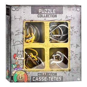 Expert en puzzles cérébraux en métal Eureka, 4 pcs.