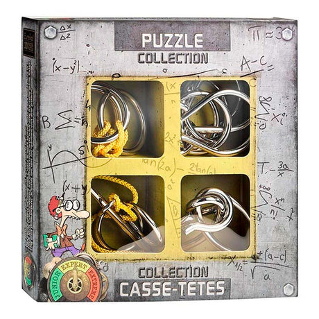 Expert en puzzles cérébraux en métal Eureka, 4 pcs.