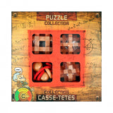 Eureka puzzles cérébraux en bois extrême, 4 pcs.