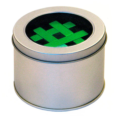 Puzzle cérébral Eureka en métal dans une boîte de conserve - hashtag **