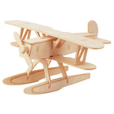 Kit de construction en bois 3d L'atelier d'Eureka Gepetto - hydravion