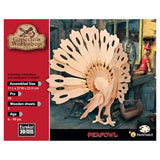 Kit de construction en bois 3d L'atelier d'Eureka Gepetto - Paon