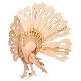 Kit de construction en bois 3d L'atelier d'Eureka Gepetto - Paon