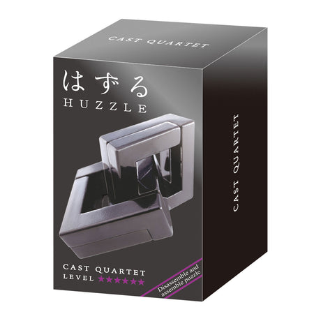 Eureka Huzzle Cast Brain Puzzle - Quatuor ******