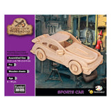 Warsztaty Eureka Gepetto Wooden Construction Pakiet 3D Sports Car