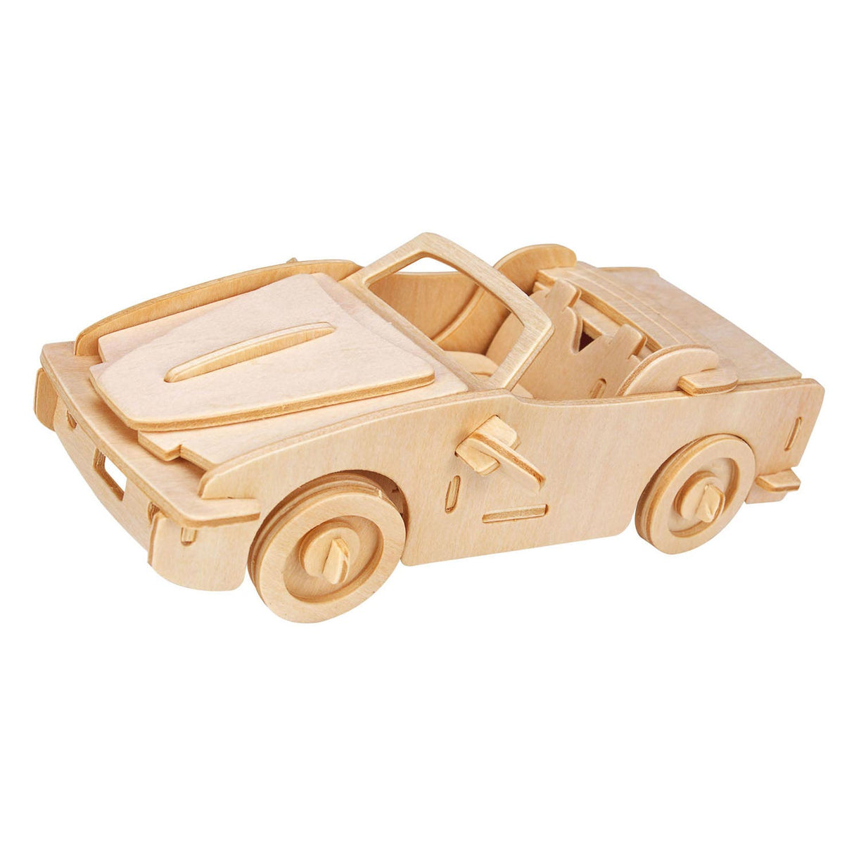 Gepetto's Workshop Wooden Kit 3D - kabriolet