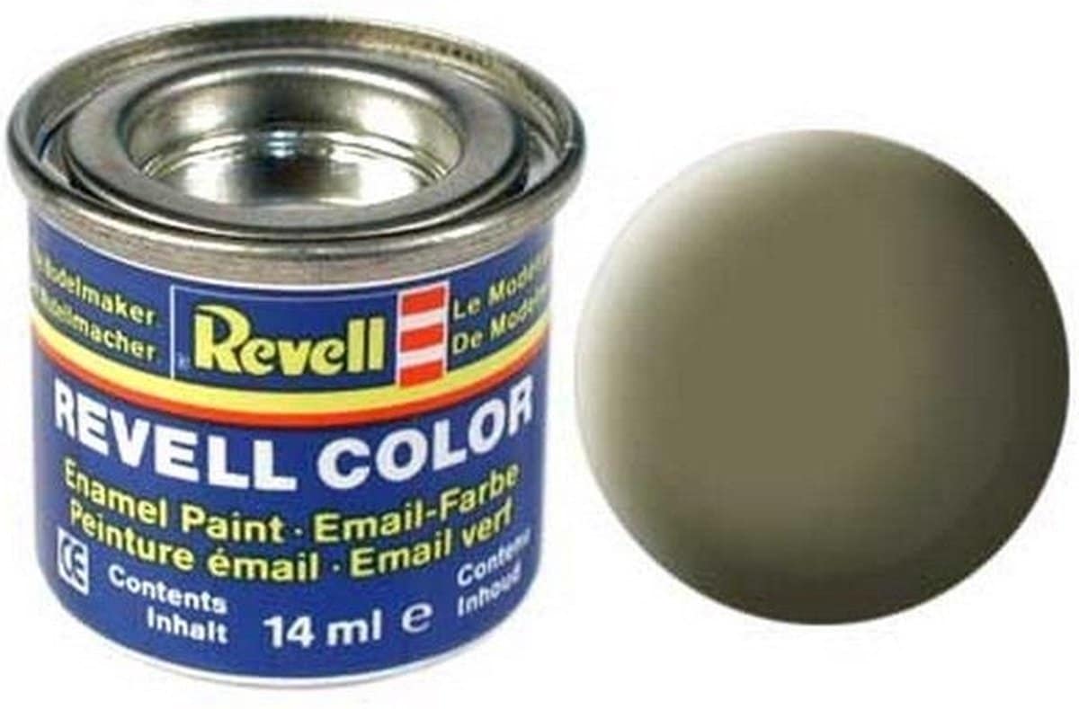 Peinture Revell pour maquette numéro 45 olive clair mat