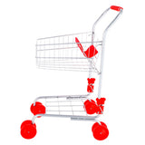 Panier métal rouge