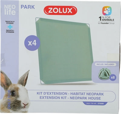 Zolux Neolife Neopark Rabile Poročilo je postavilo zaprte plošče