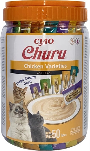 INABA Churu Multipack Chicken odmiany kurczaka