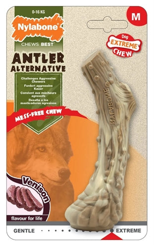 Nylabone Extreme Chew Antler Bone Hert Hert Hert