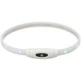 Trixie collier pour chien lumineux USB silicone rechargeable multicolore
