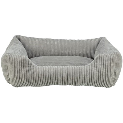 Trixie Hundkorb Vital Jonna Rib Velvet Grau