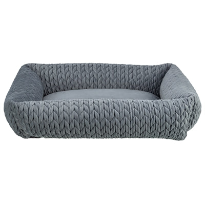 Trixie Dog Basket Livia Angular Grey