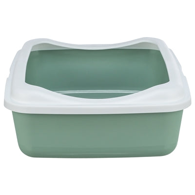 Trixie Kattenbak Classic avec Rand Sage White