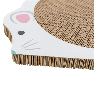 Trixie Junior Krabmat Mouse med Catnip White