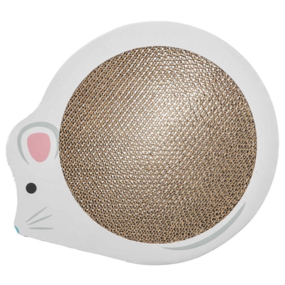 Trixie Junior Krabmat Mouse med Catnip White