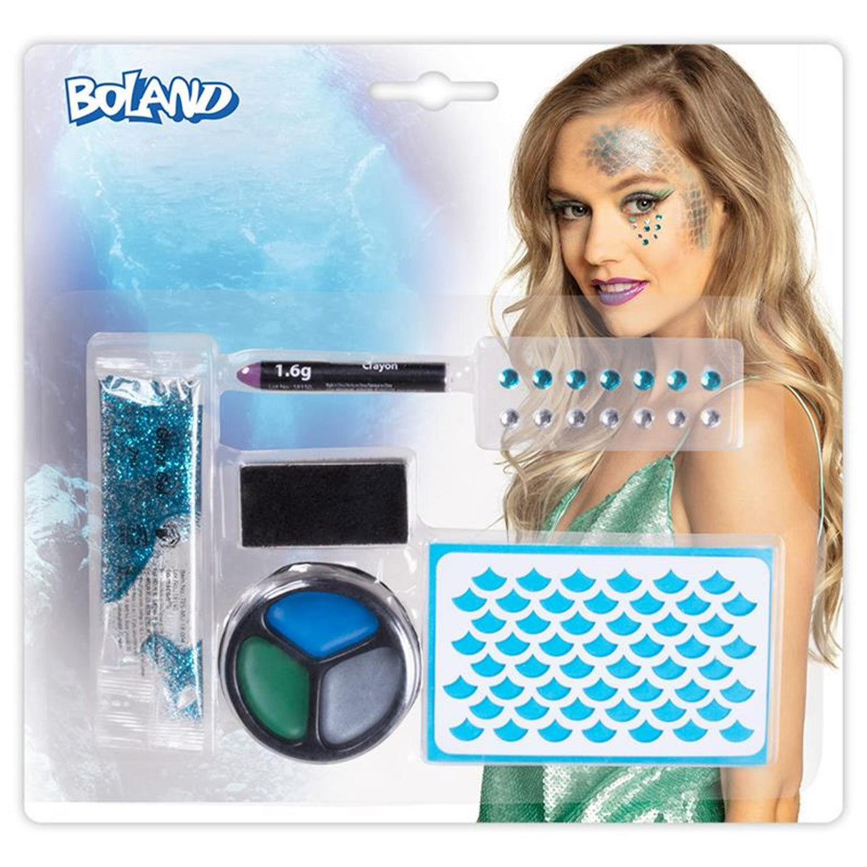 Boland set de maquillage sirène